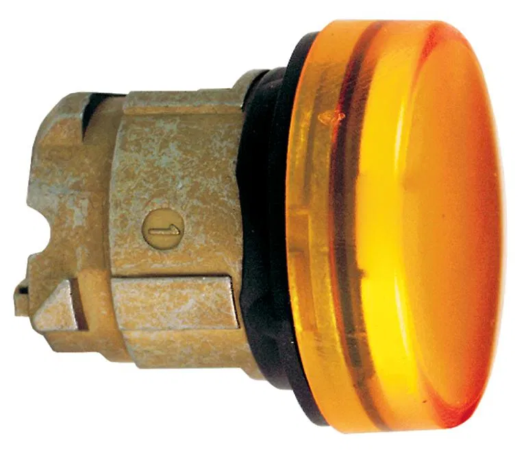 Головка сигнал. лампы 22мм жел. Schneider Electric ZB4BV053