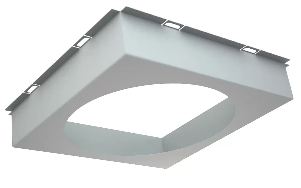 Рамка Грильято SL/DL (SAFARI, PILOT)  290х290хd184 (100х100х50 lamel 10mm) silver Световые Технологии 2170000210