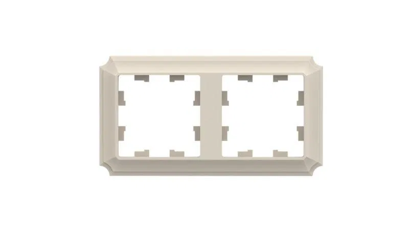 Рамка 2-м AtlasDesign Antique универс. беж. SE ATN100202