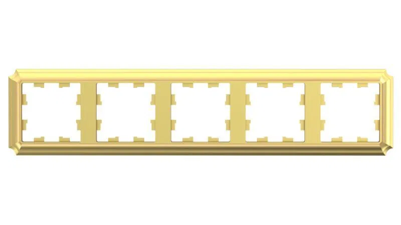 Рамка 5-м AtlasDesign Antique универс. зол. SE ATN101605