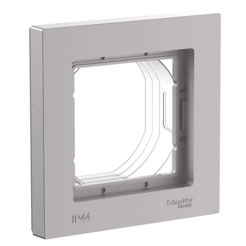 Рамка 1-м AtlasDesign Aqua IP44 алюм. SE ATN440301