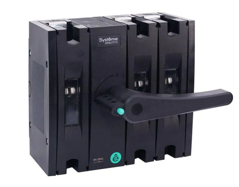 Выключатель-разъединитель SYSTEMEPACT SD160 4п 160А рукоятка фронт. центр (зак. отдельно) SE SSD01604MF0160