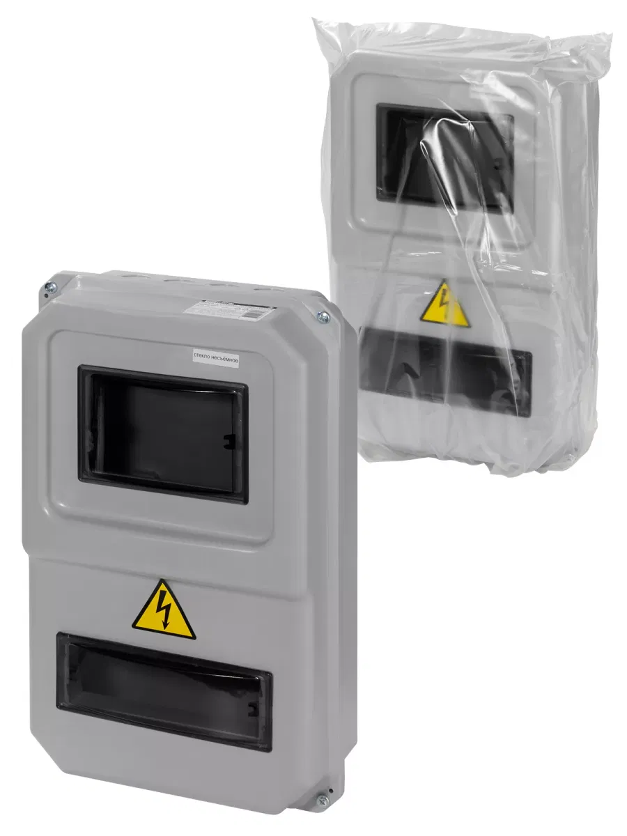 ЩУРН-П-1ф-8 (383х234х119) пластик IP54 TDM