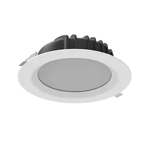 Светильник светодиодный "ВАРТОН" Downlight круглый встраиваемый 230*81 мм 40W 4000K IP54 RAL9010 белый матовый Varton V1-R0-00084-10000-4404040