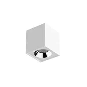 Светильник LED "ВАРТОН" DL-02 Cube накладной 100*110 12W 3000K 35° RAL9010 белый матовый Varton V1-R0-00360-20000-2001230