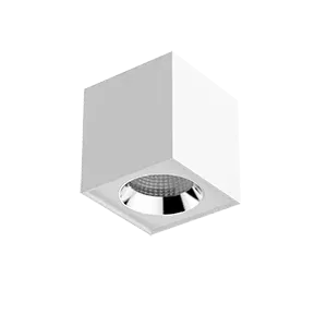 Светильник LED "ВАРТОН" DL-02 Cube накладной 125*135 20W 4000K 35° RAL9010 белый матовый Varton V1-R0-00360-20000-2002040