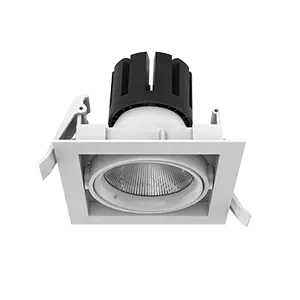 Светодиодный светильник "ВАРТОН" DL-TETRIS поворотный 35° 165*165*140mm 25W 3000K IP20 Varton V1-R0-00424-10000-2002530