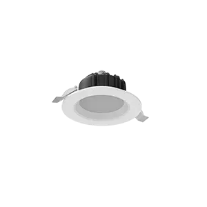 Cветильник светодиодный "ВАРТОН" Downlight круглый встраиваемый 120*65 мм 11W 4000K IP54/20 RAL9010 белый матовый аварийный автономный постоянного действия Teletest Varton V1-R0-01011-10AT0-4401140