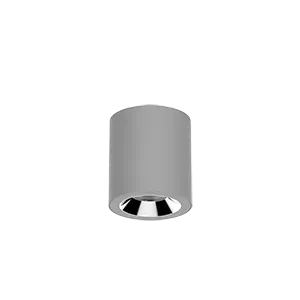 Светильник LED "ВАРТОН" DL-02 Tube накладной 100*110 12W 4000K 35° RAL7045 серый матовый Varton V1-R0-H0113-20000-2001240