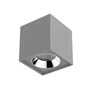 Светильник LED "ВАРТОН" DL-02 Cube накладной 150*160 36W 4000K 35° RAL7045 серый матовый Varton V1-R0-H0360-20000-2003640