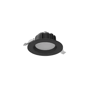 Cветильник светодиодный "ВАРТОН" Downlight круглый встраиваемый 120*65 мм 11W 4000K IP54 RAL9005 черный матовый Varton V1-R0-T0011-10000-4401140