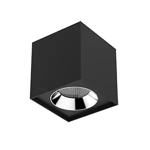 Светильник LED "ВАРТОН" DL-02 Cube накладной 150*160 36W 4000K 35° RAL9005 черный матовый Varton V1-R0-T0360-20000-2003640