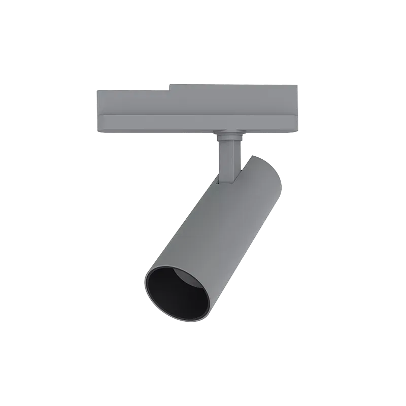 Светодиодный светильник "ВАРТОН" трек TT-Vivo Ocean 20 Вт 6500К 196х240х65 мм угол 35 градусов RAL7045 серый матовый Varton V1-R1-H0518-90R06-2002065