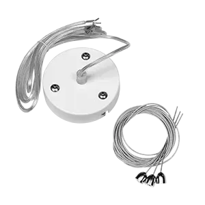 Комплект для подвеса светильника NIMBUS 25W и 35W белый, длина троса 4 м Varton V4-A0-70.0018.NMB-0005